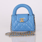 Chanel 25C Calfskin Mini Nano Kelly Crossbody