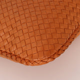Bottega Veneta Orange Medium Intrecciato Hobo Bag