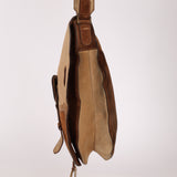 Limited Edition Dior 2002 Ponyhair Baudrier Saddle Bag