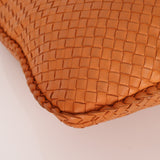 Bottega Veneta Orange Medium Intrecciato Hobo Bag