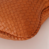 Bottega Veneta Orange Medium Intrecciato Hobo Bag