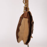 Limited Edition Dior 2002 Ponyhair Baudrier Saddle Bag