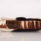 Fendi Animal Print Ponyhair Baguette