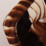 Fendi Animal Print Ponyhair Baguette