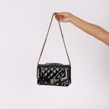 Chanel Patent Small Diana