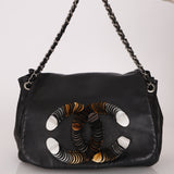 Chanel 2008 CC Accordion Disc Flap Bag
