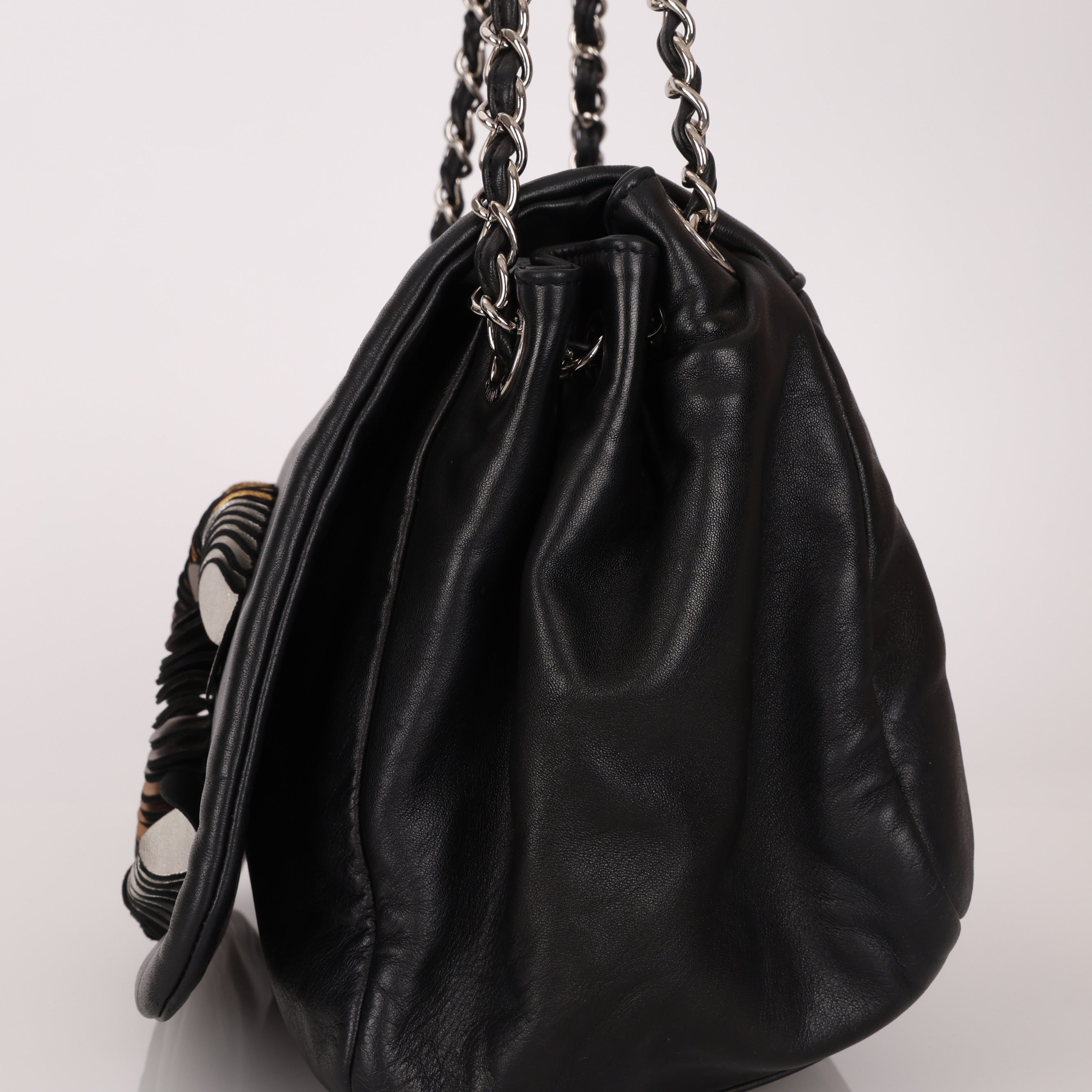 Chanel 2008 CC Accordion Disc Flap Bag