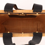 Fendi Rattan and Bamboo Small Tote