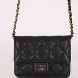 Chanel 2021 Classic Flap Cardholder with Chain