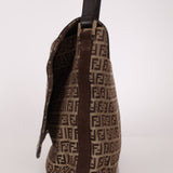 Fendi Zucchino Flap Shoulder Bag