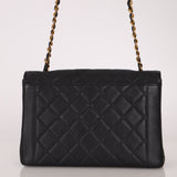 Rare Chanel 1996 Caviar Large Diana Flap Bag