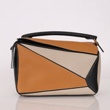 Loewe Calfskin Tricolor Medium Puzzle