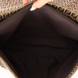 Fendi Zucchino Flap Shoulder Bag