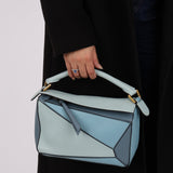 Loewe Tricolor Small Puzzle Bag