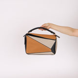 Loewe Calfskin Tricolor Medium Puzzle