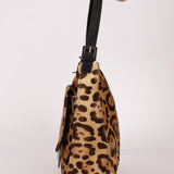 Fendi Ponyhair Jaguar Zip Mamma Baguette