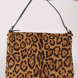 Fendi Ponyhair Jaguar Zip Mamma Baguette