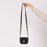 Chanel 2023 Mini Quilted Calfskin Framing Chain Flap Bag
