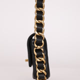 Chanel 2023 Mini Quilted Calfskin Framing Chain Flap Bag