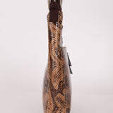 Rare Fendi Python Palmier Shoulder Bag
