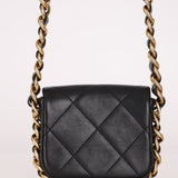 Chanel 2023 Mini Quilted Calfskin Framing Chain Flap Bag