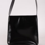 Celine Patent Logo Shoulder Bag