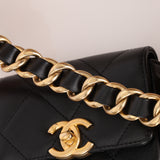 Chanel 2023 Mini Quilted Calfskin Framing Chain Flap Bag