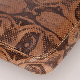 Rare Fendi Python Palmier Shoulder Bag