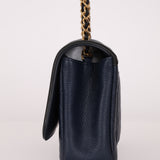 Chanel 2018 Caviar Filigree Small Flap Bag