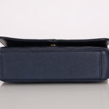 Chanel 2018 Caviar Filigree Small Flap Bag