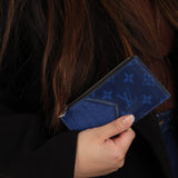 Louis Vuitton Taiga Cobalt Coin Cardholder