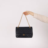 Chanel 1989 Mademoiselle Chain Lambskin Small Flap Bag 24K GP