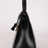 Hermès 1986 Noir Box Kelly 28 Sellier GHW