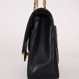 Chanel 1989 Mademoiselle Chain Lambskin Small Flap Bag 24K GP