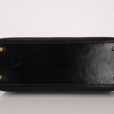 Hermès 1986 Noir Box Kelly 28 Sellier GHW