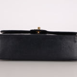 Chanel 1989 Mademoiselle Chain Lambskin Small Flap Bag 24K GP