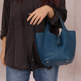 Hermes 2003 Bleu de Prusse Clemence Picotin
