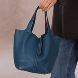 Hermes 2003 Bleu de Prusse Clemence Picotin