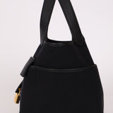 Hermès 2022 Noir Toile Goeland Swift Cargo Picotin Lock 18 GHW