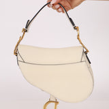 Dior Grained Calfskin Mini Saddle w/ Guitar Strap