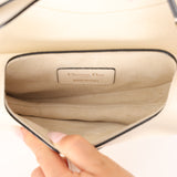 Dior Grained Calfskin Mini Saddle w/ Guitar Strap