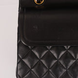 Chanel 1996 Lambskin Medium Classic Double Flap