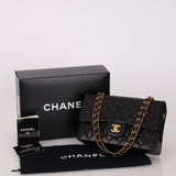 Chanel 1996 Lambskin Medium Classic Double Flap