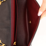 Chanel 1990s Lambskin Small Diana Bag Flap 24K GP