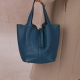 Hermes 2003 Bleu de Prusse Clemence Picotin