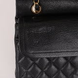 Chanel 2015 Caviar Medium Double Flap