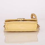 Chanel 2021 Caviar Butter Cardholder on Chain