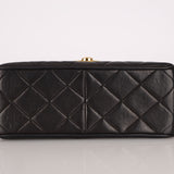 Chanel 1990s Quilted Leather Timeless Simple Square Flap Bag 24K GP