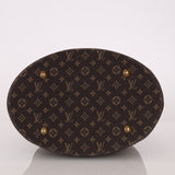Louis Vuitton Monogram Mini Lin Bucket Bag with Pochette