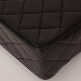 Chanel 1990s Quilted Leather Timeless Simple Square Flap Bag 24K GP